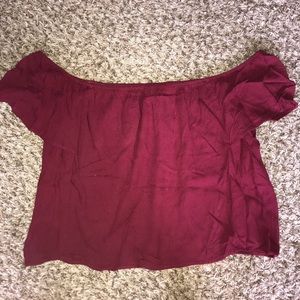 Off the shoulder top